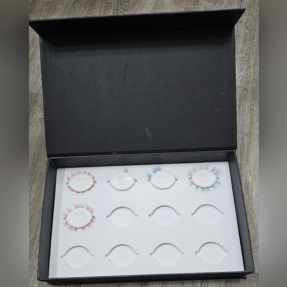LASHIFY Vibrant Lash Collection - Red, Pink, Royal Kim Blue, & Teal.
